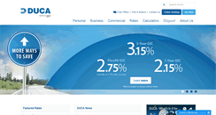 Desktop Screenshot of duca.com