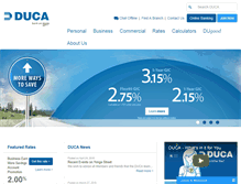 Tablet Screenshot of duca.com